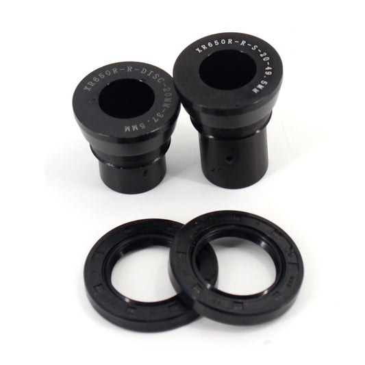 KKE Replacement Rear Black Spacers For HONDA XR650R Supermoto Wheels