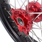 KKE 3.5 & 4.25 Cush Drive Supermoto Rims for HONDA CRF250R/450R 2002-2012 Red&Black