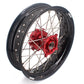 KKE 3.5 & 4.25 Cush Drive Supermoto Rims for HONDA CRF250R/450R 2002-2012 Red&Black