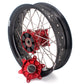 KKE 3.5 & 4.25 Cush Drive Supermoto Rims for HONDA CRF250R/450R 2002-2012 Red&Black
