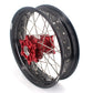 KKE 3.5 & 4.25 Cush Drive Supermoto Rims for HONDA CRF250R/450R 2002-2012 Red&Black