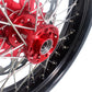 KKE 3.5 & 5.0 Cush Drive Supermoto Rims For HONDA XR650L 1993-2020 Red&Black