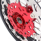 KKE 3.5 & 5.0 Cush Drive Supermoto Rims For HONDA XR650L 1993-2020 Red&Black
