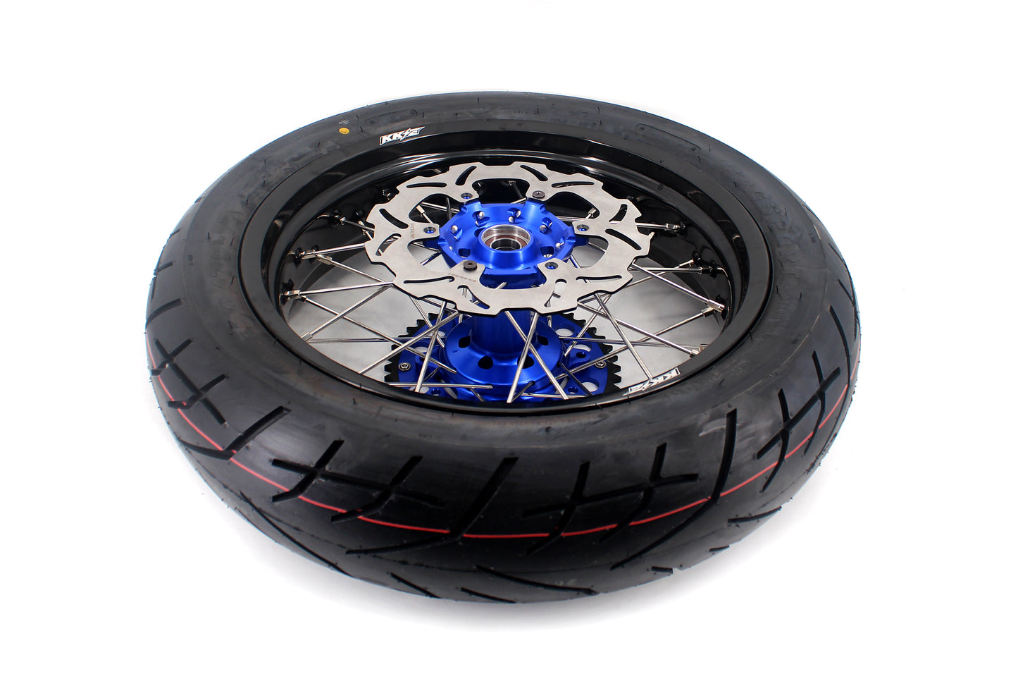KKE 17inch For YAMAHA WR250F 2020-2025 WR450F 2019-2025 Supermoto Wheels CST Tires Rims