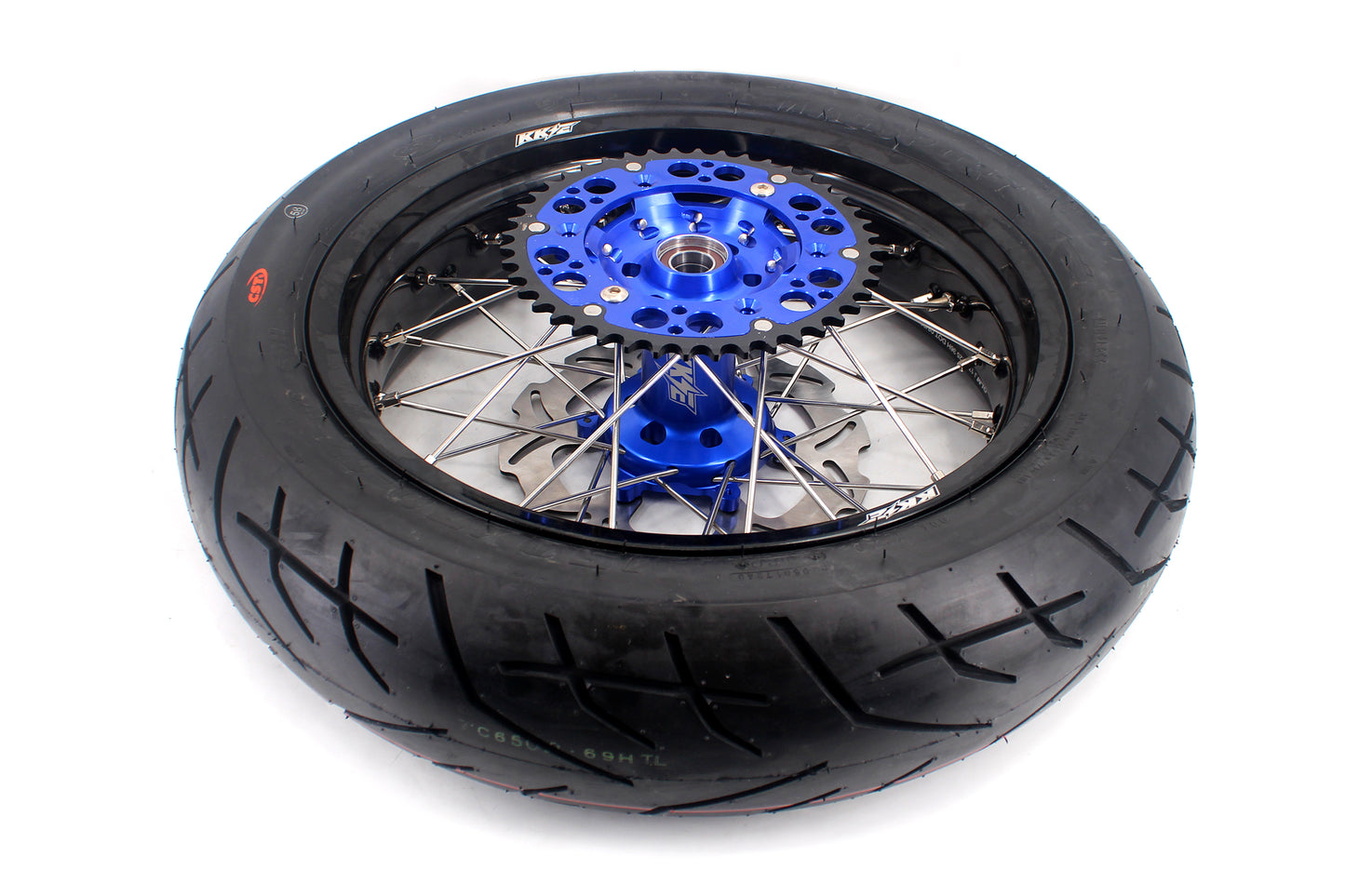 KKE 17inch For YAMAHA WR250F 2020-2025 WR450F 2019-2025 Supermoto Wheels CST Tires Rims
