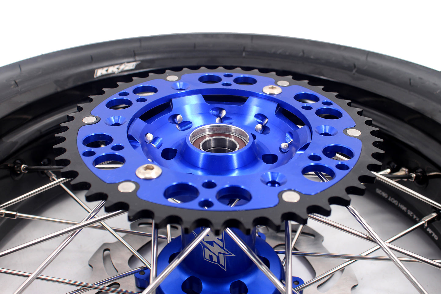KKE 17inch For YAMAHA WR250F 2020-2025 WR450F 2019-2025 Supermoto Wheels CST Tires Rims