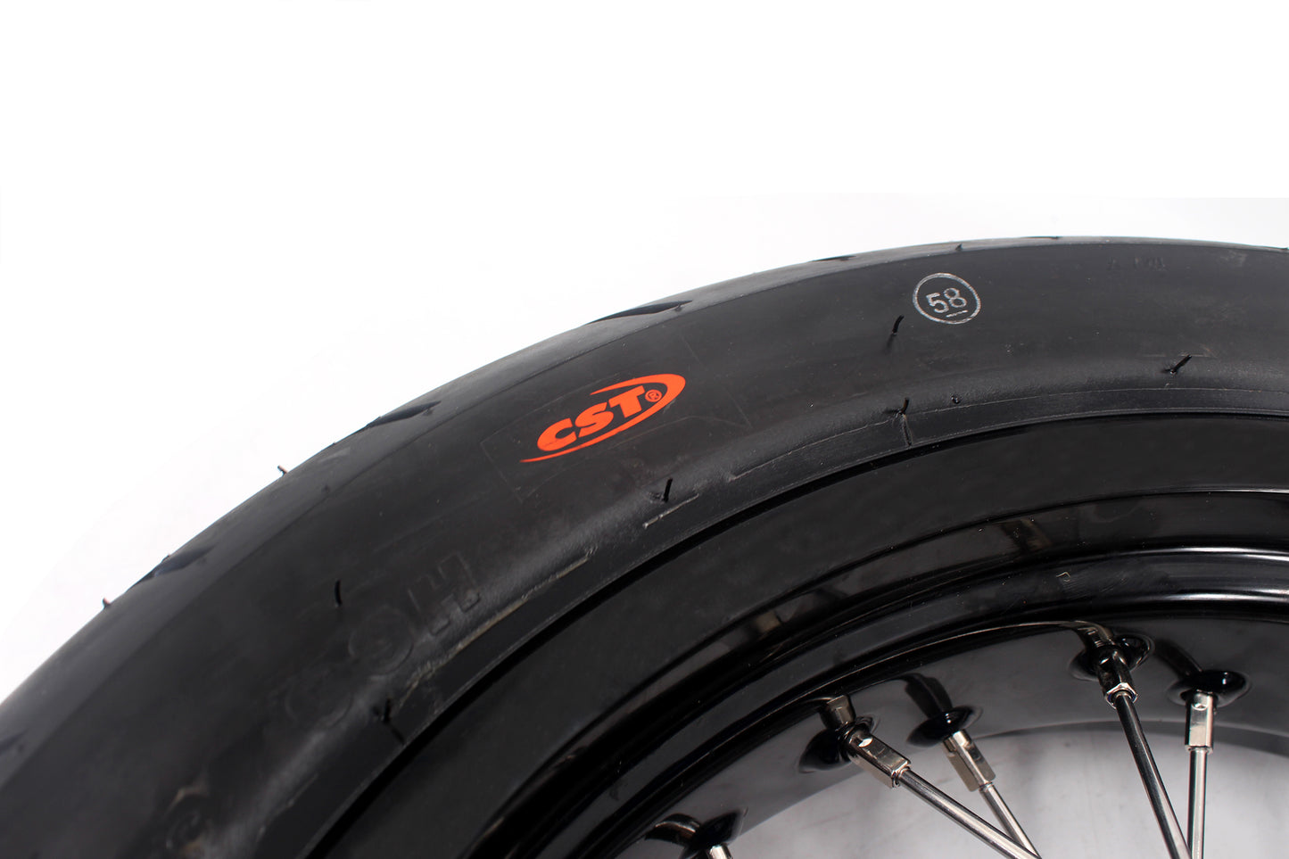 KKE 17inch For YAMAHA WR250F 2020-2025 WR450F 2019-2025 Supermoto Wheels CST Tires Rims