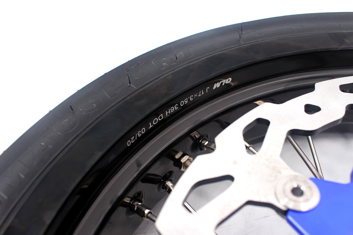 KKE 17inch For YAMAHA WR250F 2020-2025 WR450F 2019-2025 Supermoto Wheels CST Tires Rims