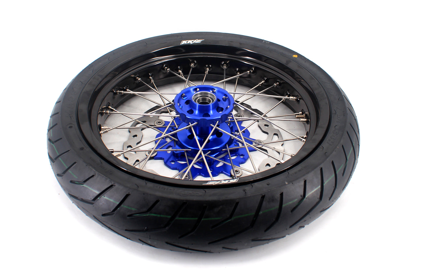 KKE 17inch For YAMAHA WR250F 2020-2025 WR450F 2019-2025 Supermoto Wheels CST Tires Rims