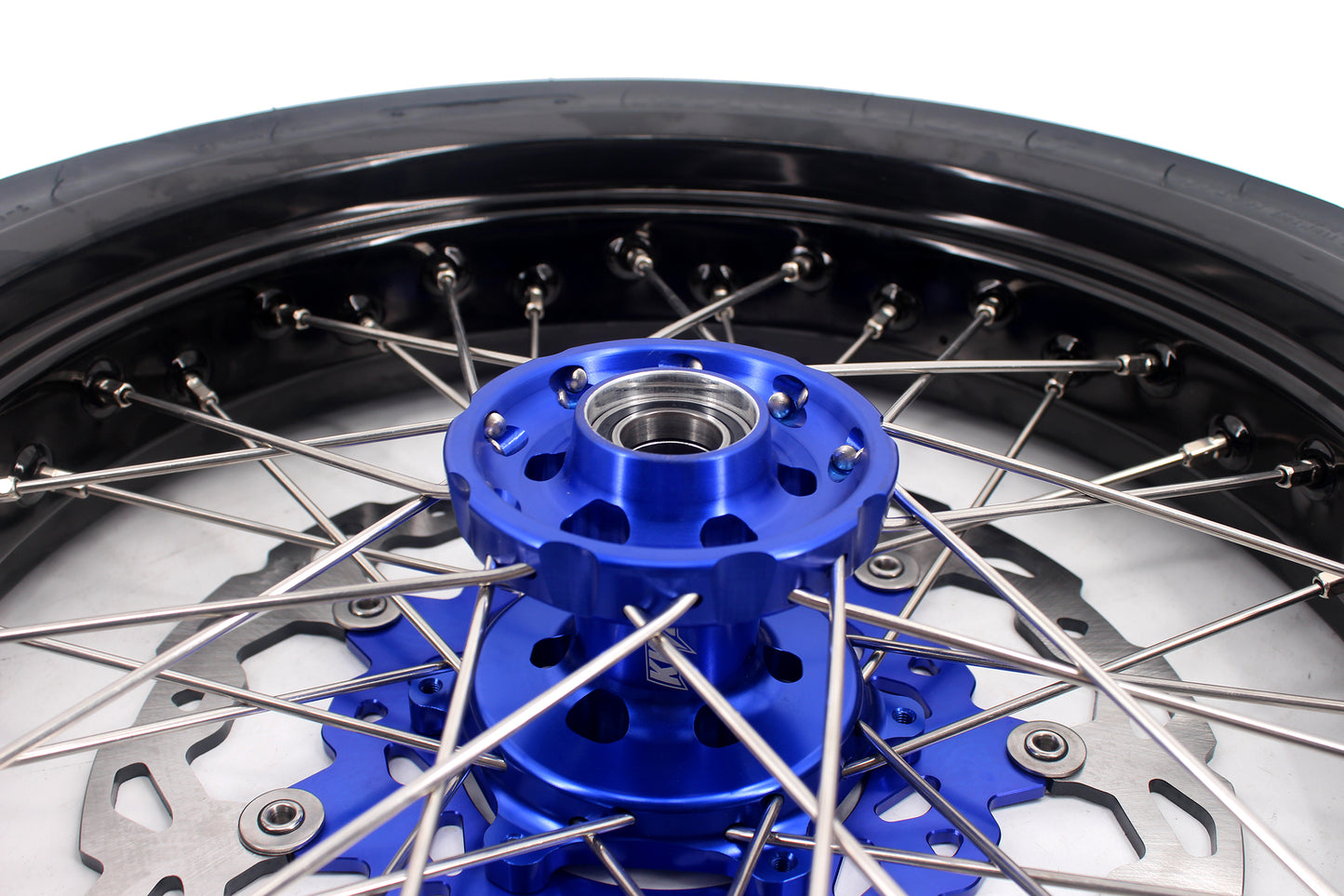 KKE 17inch For YAMAHA WR250F 2020-2025 WR450F 2019-2025 Supermoto Wheels CST Tires Rims