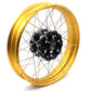 VMX 3.0*19 & 4.25*17 Tubeless Wheels Rims Fit for BMW F700GS 2012 - 2018 Gold Rims Black Hubs