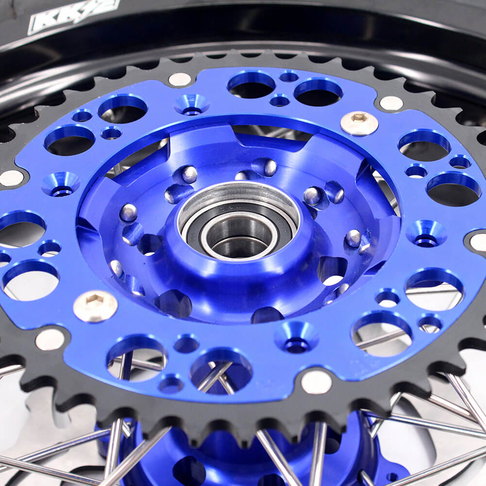 KKE 3.5/4.25*17" Supermoto Street Rims For SUZUKI DRZ400SM 2005-2024 CST Tires