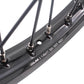 KKE 17 & 14 Small Kids Wheels Rims for KTM 85 SX 2021-2024 Orange Hub Black Spoke