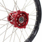 KKE 17 & 14 Kids Wheels for Honda CR80R CR80RB 1993-2002 CR85R CR85RB 2003-2008 Red Hub