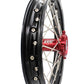 KKE 17 & 14 Kids Wheels for Honda CR80R CR80RB 1993-2002 CR85R CR85RB 2003-2008 Red Hub