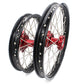 KKE 17 & 14 Kids Wheels for Honda CR80R CR80RB 1993-2002 CR85R CR85RB 2003-2008 Red Hub