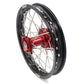 KKE 17 & 14 Kids Wheels for Honda CR80R CR80RB 1993-2002 CR85R CR85RB 2003-2008 Red Hub
