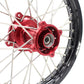 KKE 17 & 14 Kids Wheels for Honda CR80R CR80RB 1993-2002 CR85R CR85RB 2003-2008 Red Hub