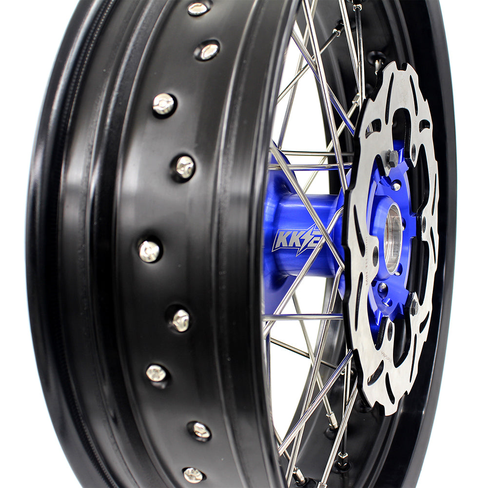 KKE 17 Inch CUSH Drive Wheels For SUZUKI DRZ400 DRZ400E DRZ400S 2000-2024