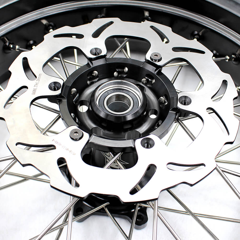 KKE 17inch Supermoto Wheels For SUZUKI DRZ400 DRZ400E DRZ400S CST Tires