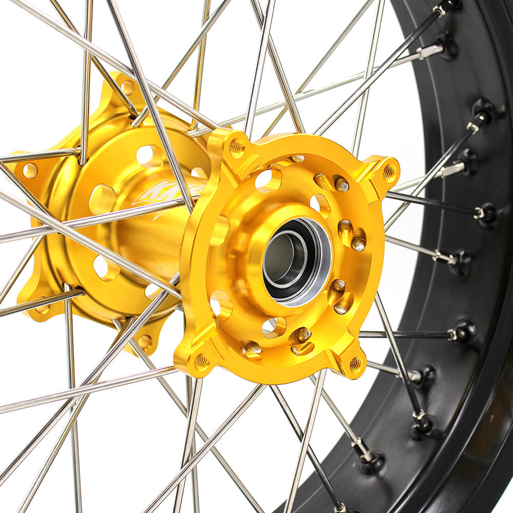 KKE 17 Inch Supermoto Wheels for SUZUKI RMZ250 2007 RMZ450 2005-2022