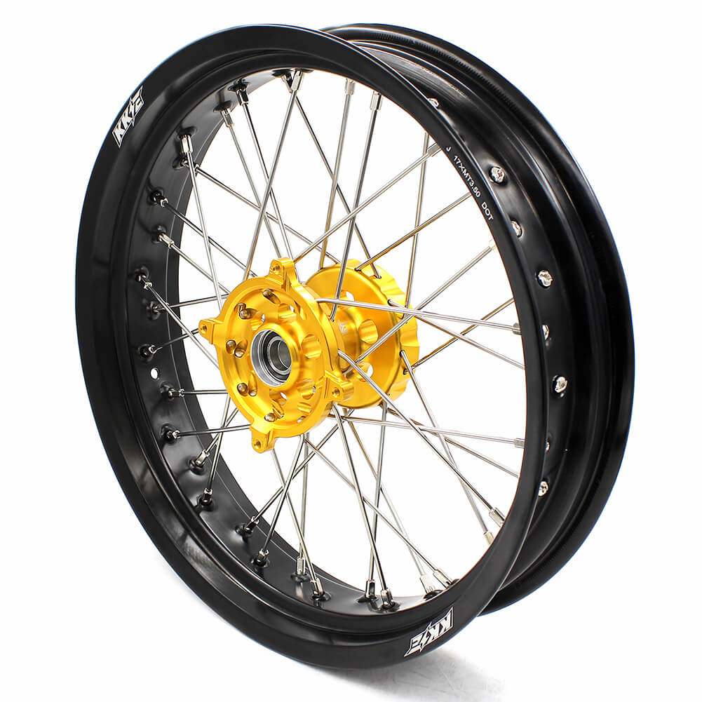 KKE 17 Inch Supermoto Wheels for SUZUKI RMZ250 2007-2024 RMZ450 2005-2024