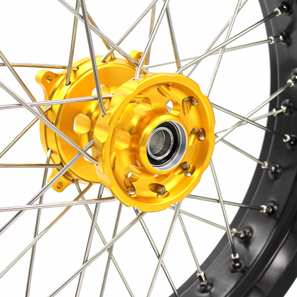 KKE 17 Inch Supermoto Wheels for SUZUKI RMZ250 2007 RMZ450 2005-2022