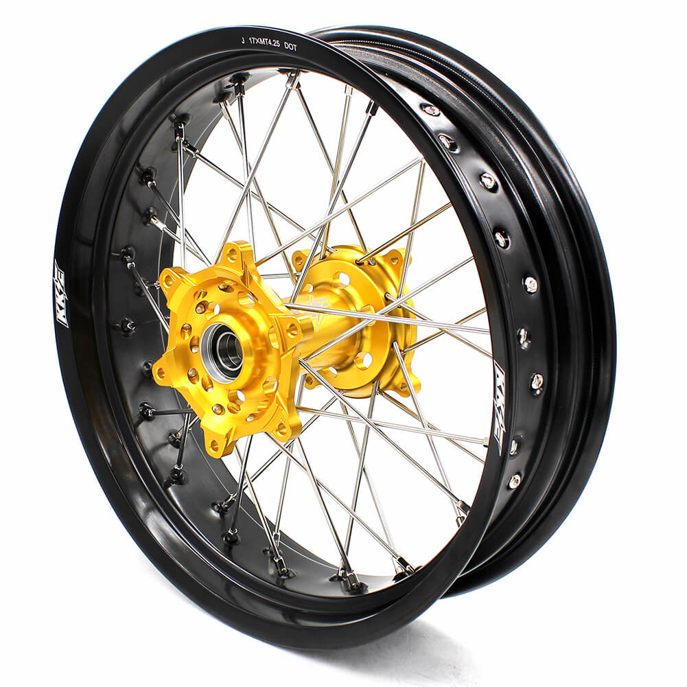 KKE 17 Inch Supermoto Wheels for SUZUKI RMZ250 2007 RMZ450 2005-2022