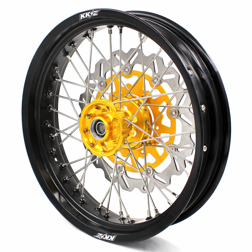 KKE 17 Inch Supermoto Wheels for SUZUKI RMZ250 2007 RMZ450 2005-2022
