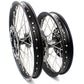 KKE 21/18 Enduro Dirtbike Wheel Rim For SUZUKI DRZ400 DRZ400S DRZ400E Black Hub & Rim