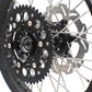 KKE 21/18 Enduro Dirtbike Wheel Rim For SUZUKI DRZ400 DRZ400S DRZ400E Black Hub & Rim