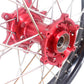 KKE 21 & 18 Enduro Rims for GAS GAS Enduro Bikes 2018-2020 Red CNC Hub