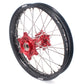 KKE 21 & 18 Enduro Rims for GAS GAS Enduro Bikes 2018-2020 Red CNC Hub