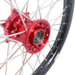 KKE 21 & 18 Enduro Rims for GAS GAS Enduro Bikes 2018-2020 Red CNC Hub