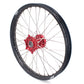 KKE 21 & 18 Enduro Rims for GAS GAS Enduro Bikes 2018-2020 Red CNC Hub