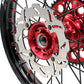 KKE 21&18 21&19 Wheels for HONDA CR125R 1998-2001 CR250R 1997-2001 Red&Black