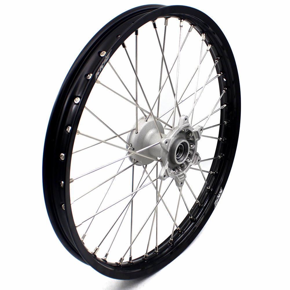 KKE 21×1.6 Cast Front Wheel Rim Fit Yamaha YZ125 YZ250 YZ250F YZ450F Silver Hub