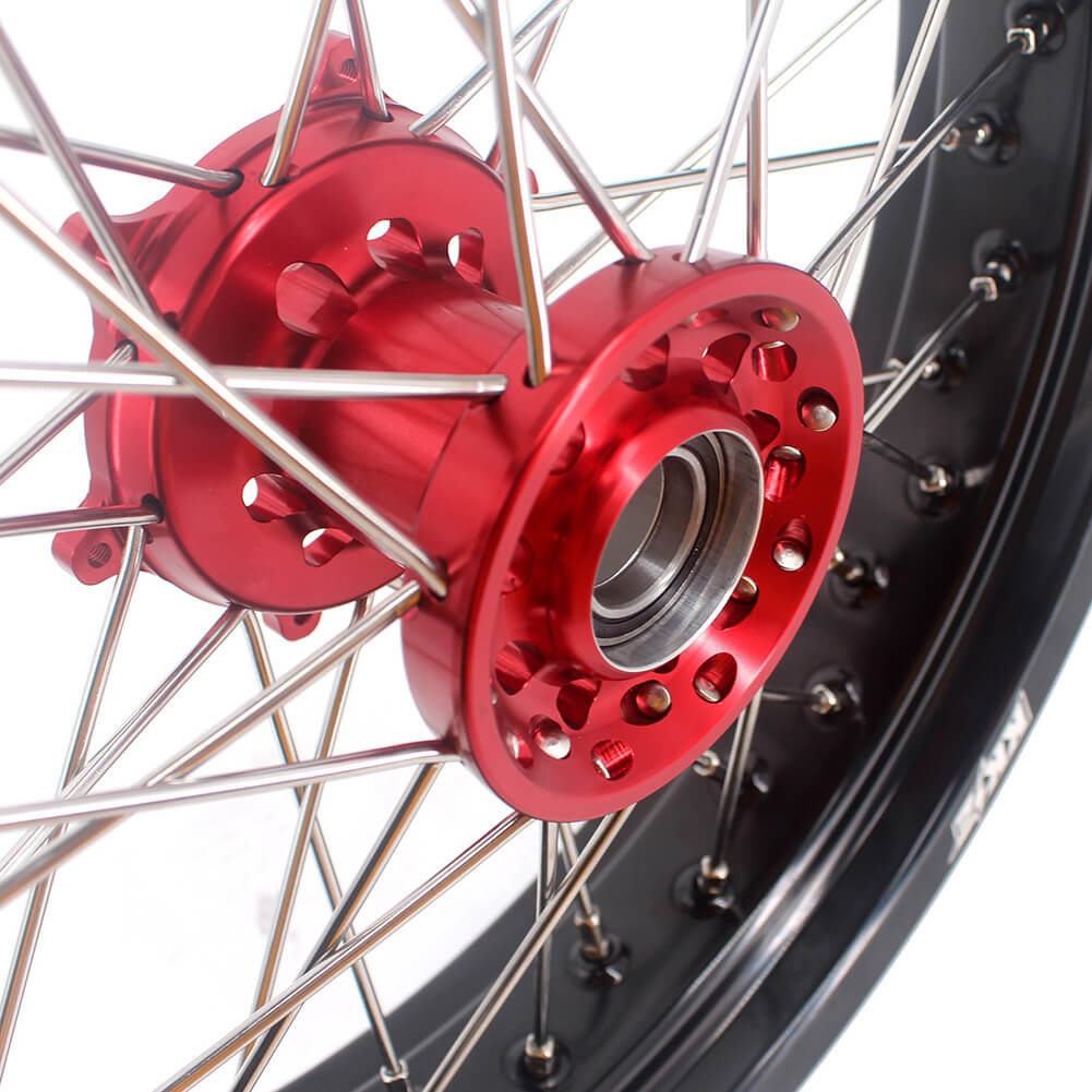 KKE 3.5 & 4.25*17inch Supermoto Wheels Rims for GAS GAS Enduro Bikes 2018-2020