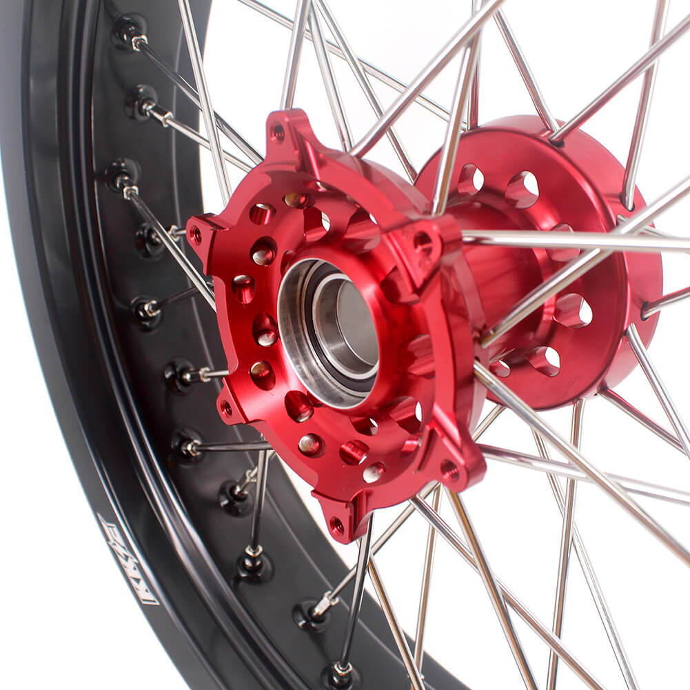 KKE 3.5 & 4.25*17inch Supermoto Wheels Rims for GAS GAS Enduro Bikes 2018-2020