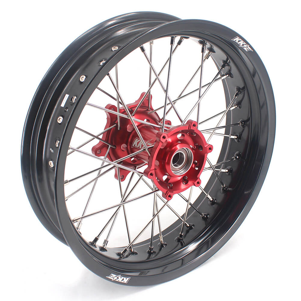 KKE 3.5 & 4.25*17inch Supermoto Wheels Rims for GAS GAS Enduro Bikes 2018-2020