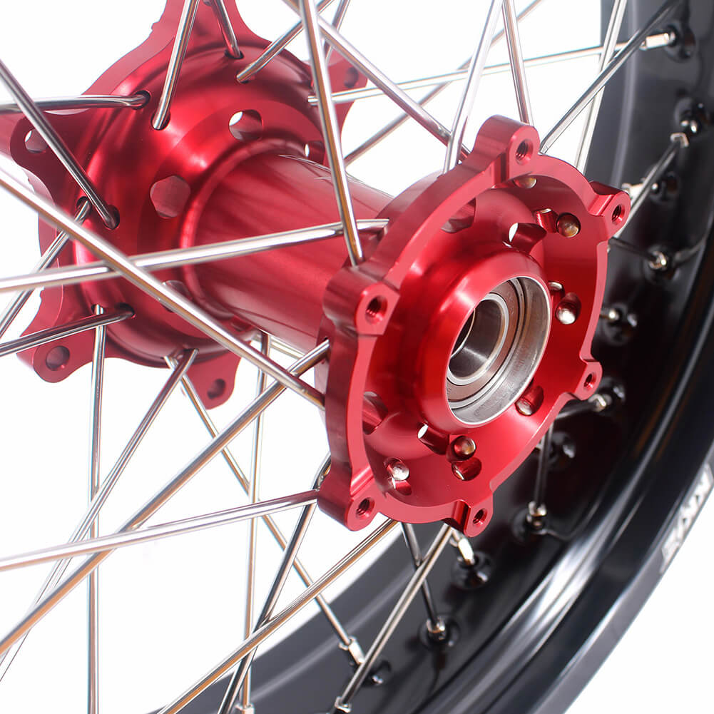 KKE 3.5 & 4.25*17inch Supermoto Wheels Rims for GAS GAS Enduro Bikes 2018-2020
