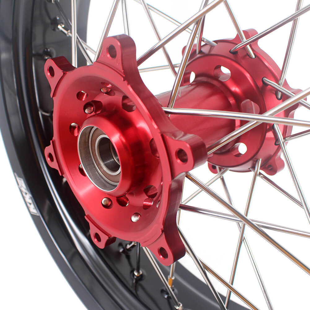 KKE 3.5 & 4.25*17inch Supermoto Wheels Rims for GAS GAS Enduro Bikes 2018-2020
