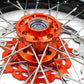 Pre-order KKE 3.5*17inch & 4.25*17inch CUSH Drive Supermoto Rims Tires For KTM SX SX-F XC XC-F EXC EXC-F XCW 2003-2023