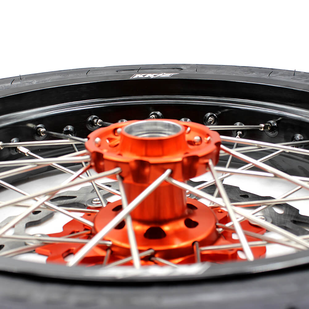 KKE 3.5*17inch & 4.25*17inch CUSH Drive Supermoto Rims Tires For KTM SX SX-F XC XC-F EXC EXC-F XCW 2003-2024
