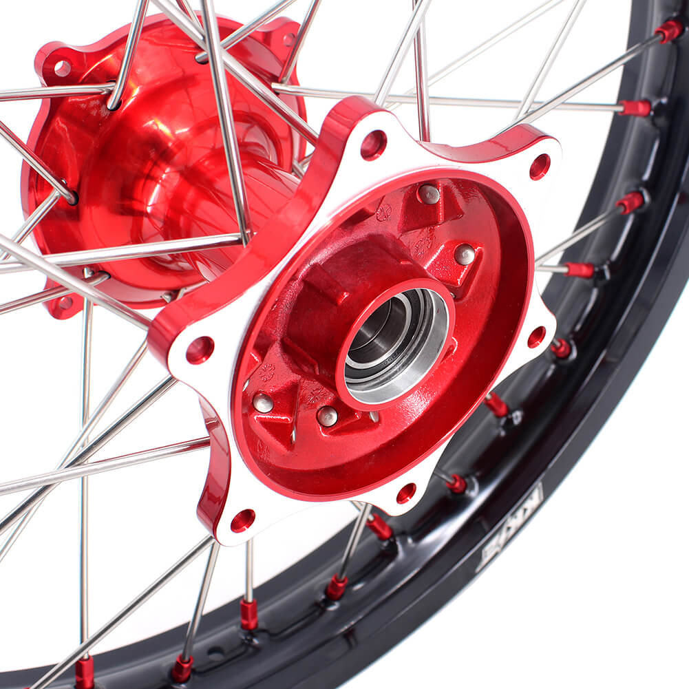 KKE 21" 18" or 21" 19" Cast Hub Billet Rims For HONDA CRF250R 2004-2013 CRF450R CR125R CR250R 2002-2013