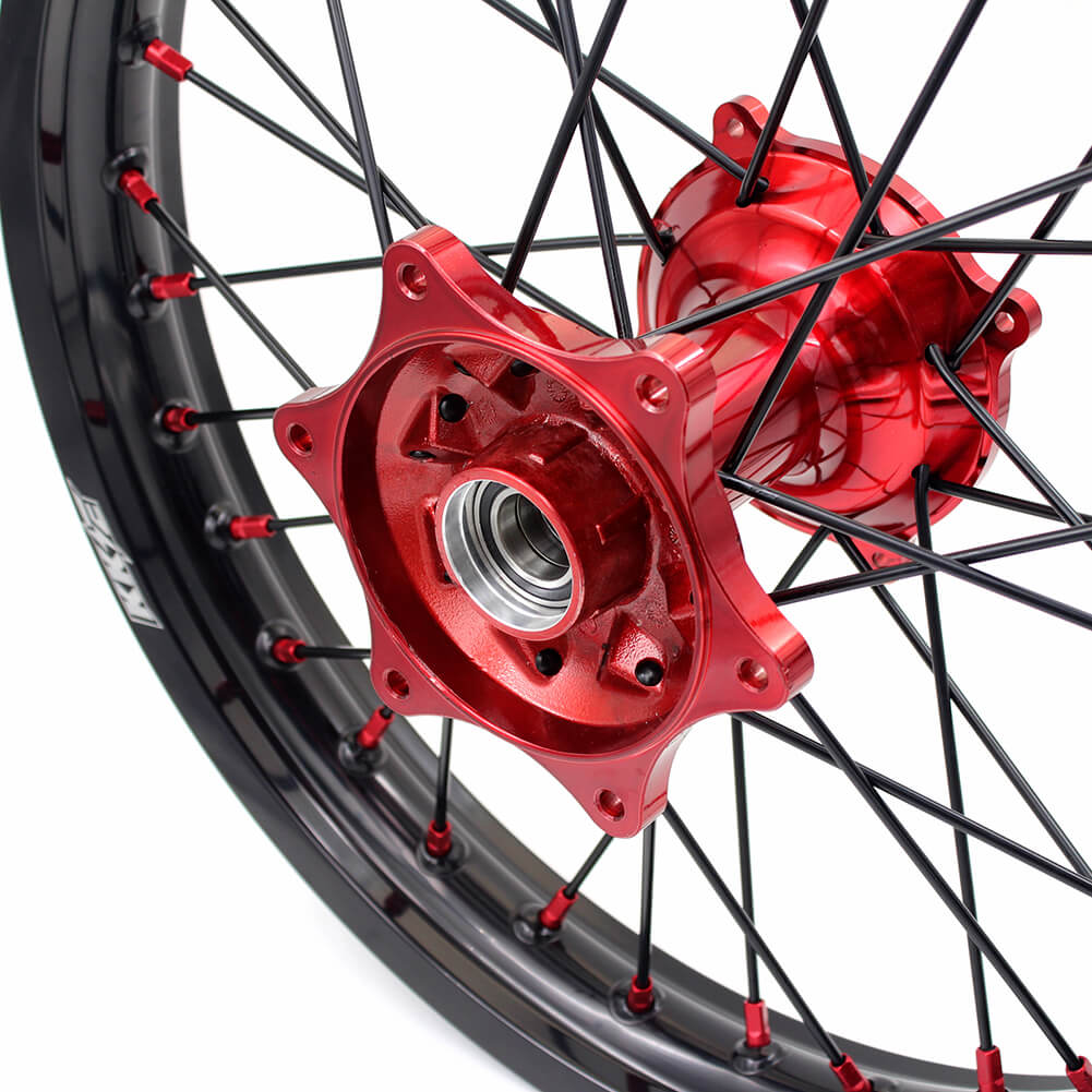 KKE 21 & 19 Casting Wheels for Honda CRF250R 2004-2013 CRF450R 2002-2012 Disc