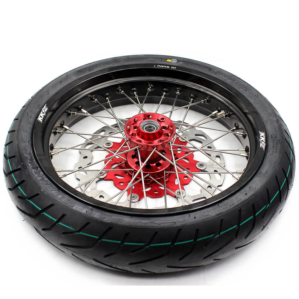KKE 3.5 & 4.25 Cush Drive Wheels Tires for HONDA CRF250R 04-13 CRF450R 02-12