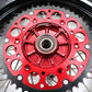 KKE 17 Inch Cush Drive Supermoto Rims Tires For HONDA XR650L 1993-2021