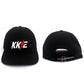 KKE Peaked Hat with KKE logo Black & White