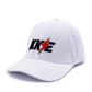 KKE Peaked Hat with KKE logo Black & White